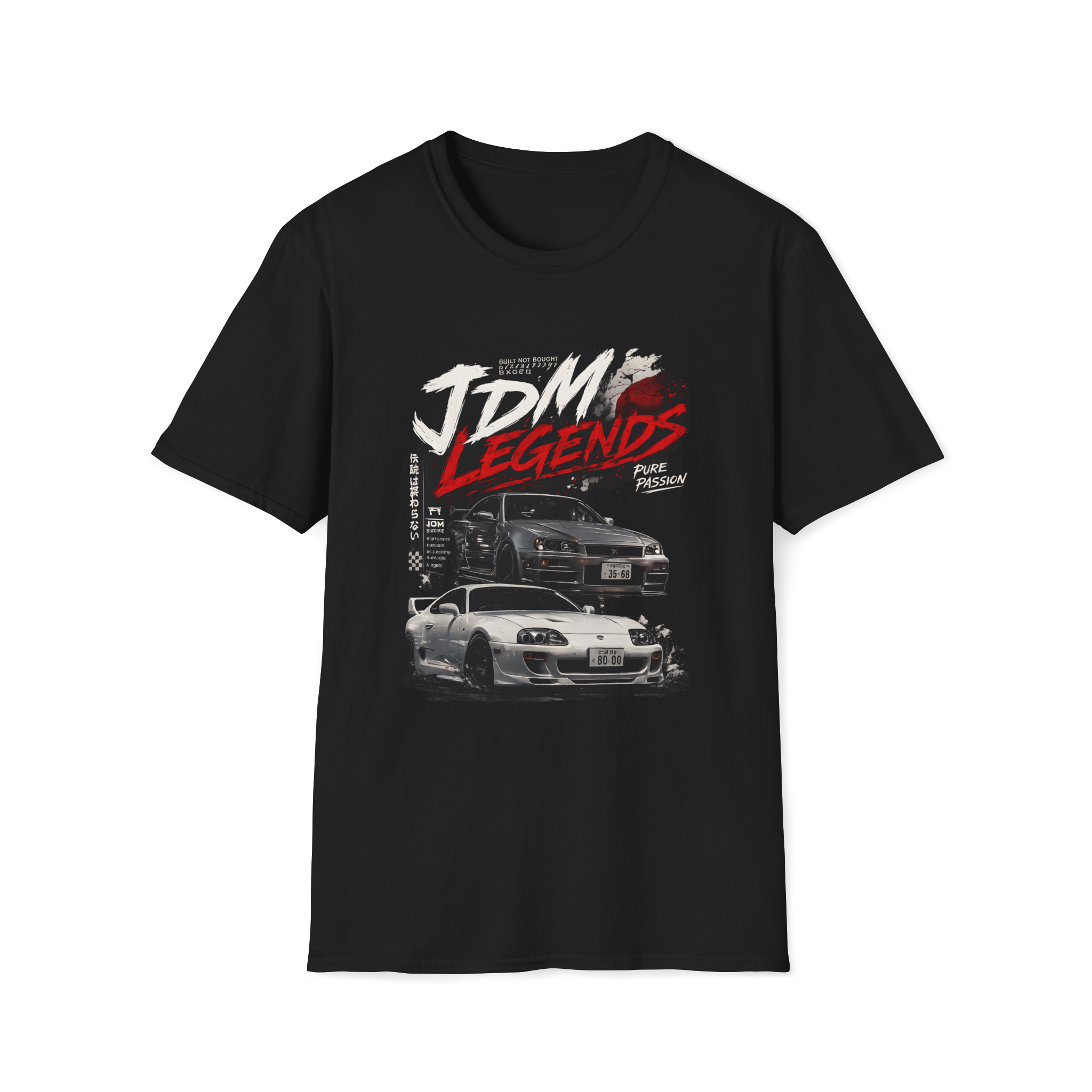 JDM Legends T-Shirt — 'Pure Passion' Japanese Car Racing Tee