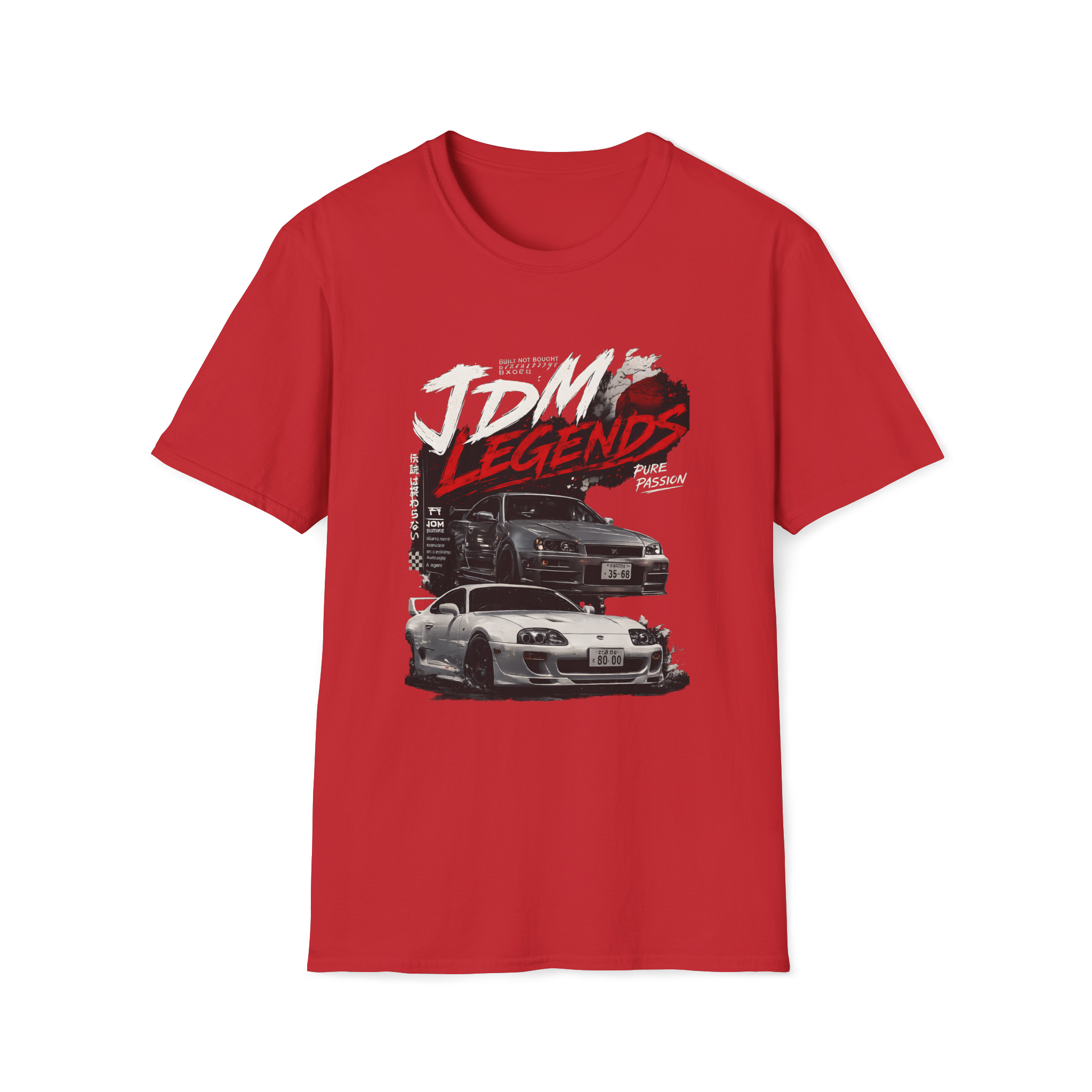 JDM Legends T-Shirt — 'Pure Passion' Japanese Car Racing Tee