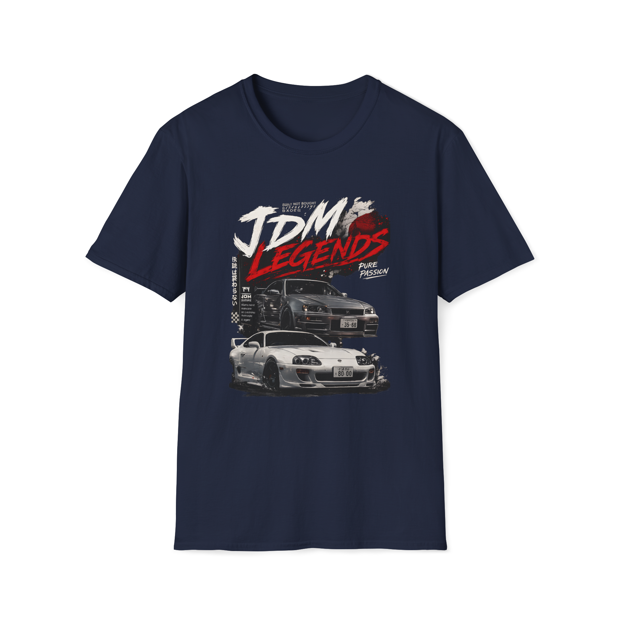 JDM Legends T-Shirt — 'Pure Passion' Japanese Car Racing Tee