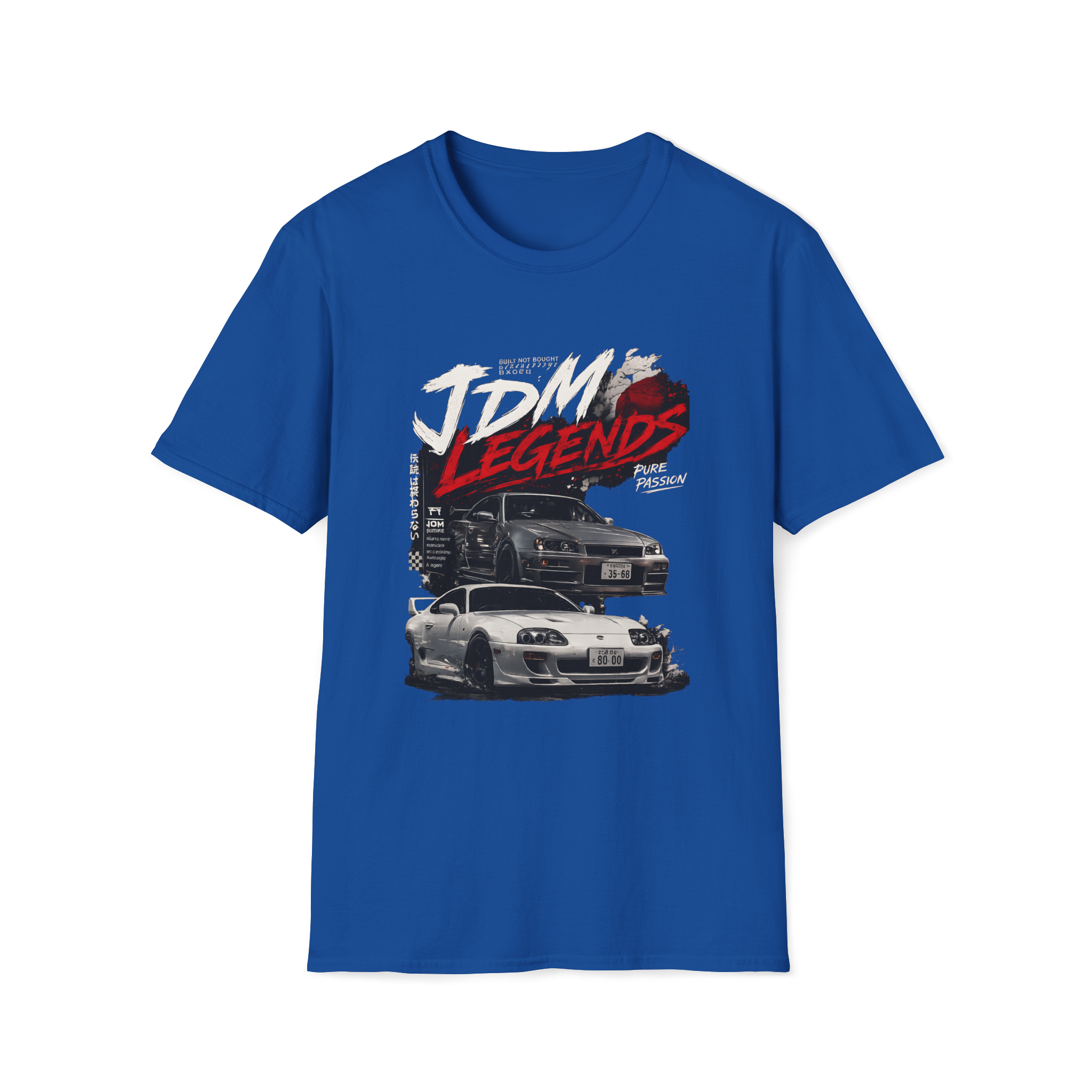 JDM Legends T-Shirt — 'Pure Passion' Japanese Car Racing Tee
