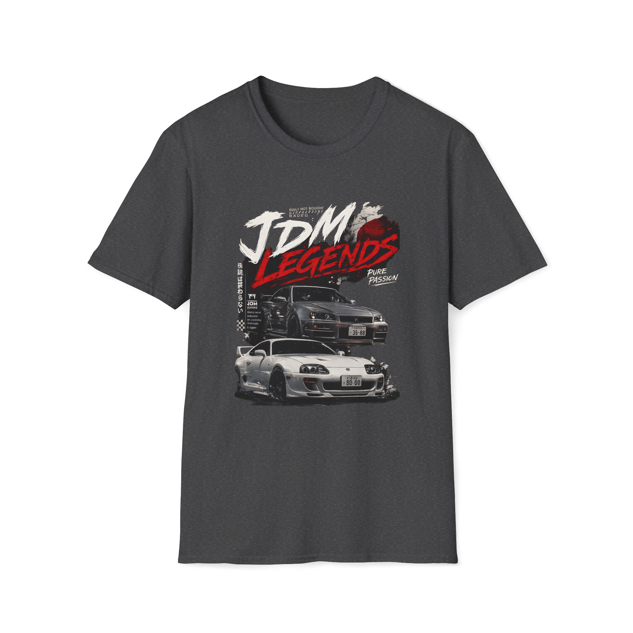 JDM Legends T-Shirt — 'Pure Passion' Japanese Car Racing Tee
