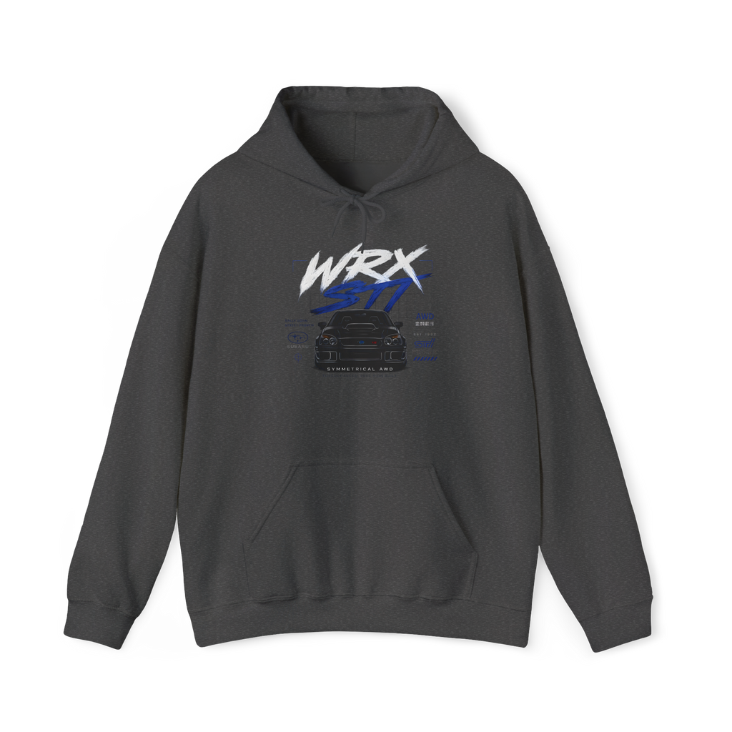 WRX STI Performance Hoodie — Racing Car Graphic Pullover